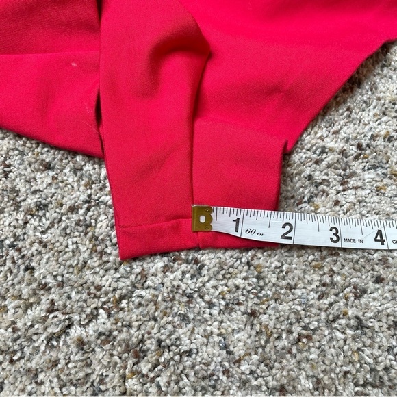 Urban Outfitters Red Ruffle Off The Shoulder Shorts One Piece Romper 4 - Picture 10 of 11